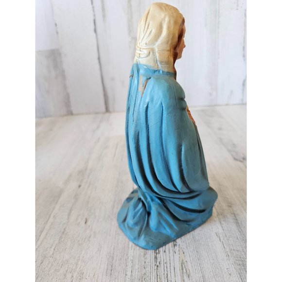 Vintage Italian Mary nativity fontanini 9" village Xmas - Picture 5 of 9